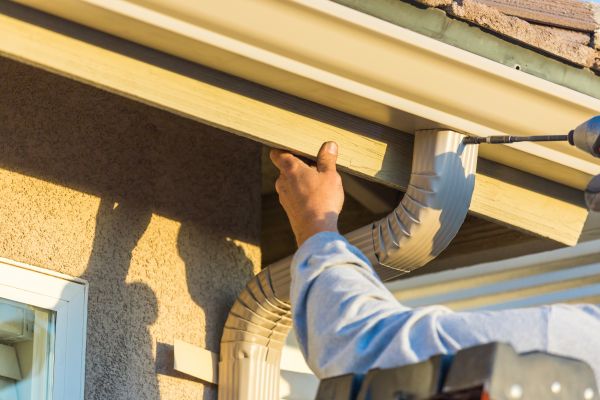 Aluminum Rain Gutter Service in Novi