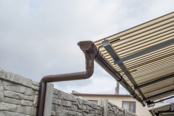 Plastic Downspout Installation in Novi