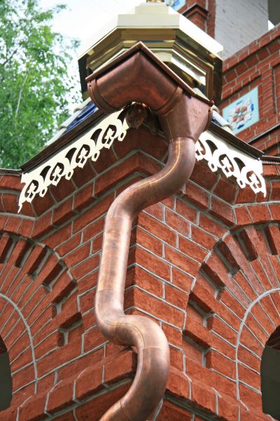 Church Downspout Installation in Novi